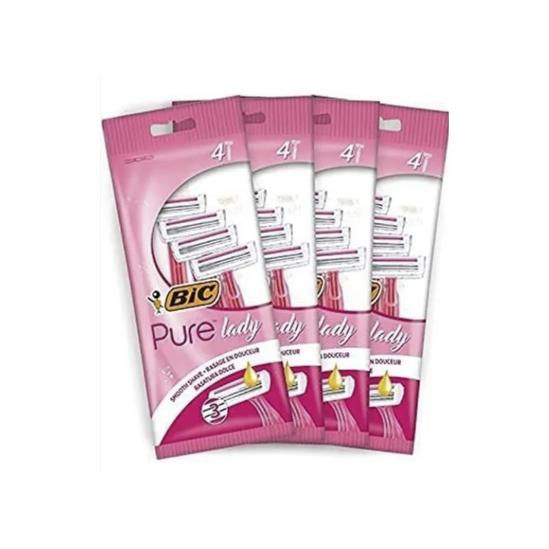 Rasoir femme pack de 4