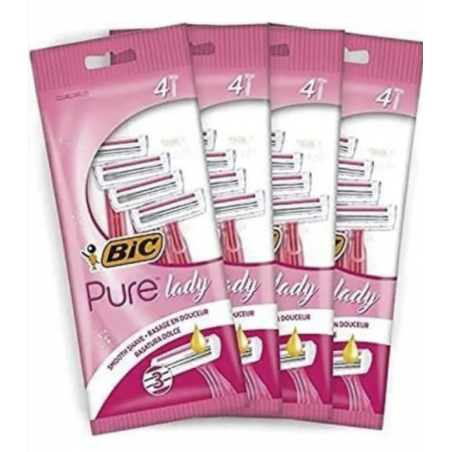 Rasoir femme pack de 4